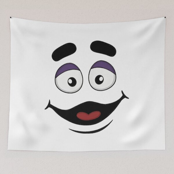 Item preview, Happy Amorphous Character Facial Expression designed and sold by msolgray.