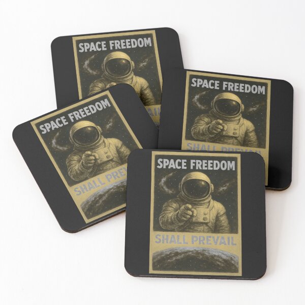 Item preview, Vintage Space Explorer Propaganda Style Poster designed and sold by Genius Geek.