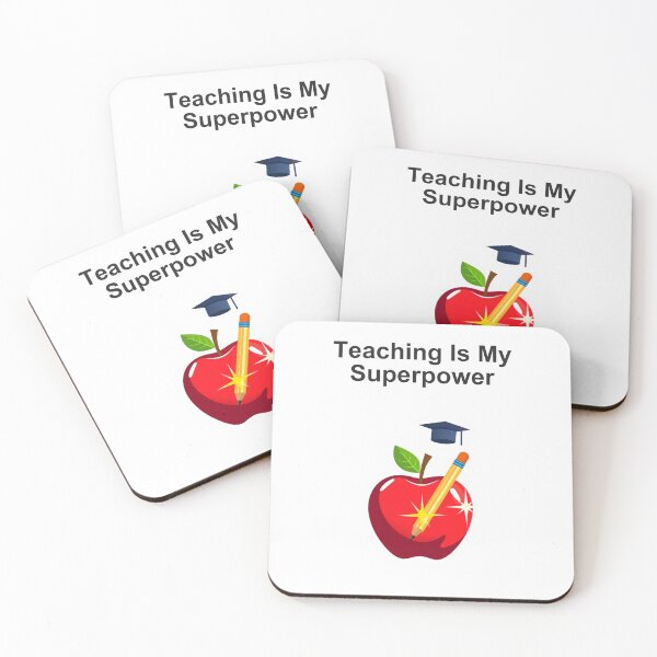 Item preview, Teacher T-Shirt | Teaching Is My Superpower designed and sold by QuirkThreadsCo.
