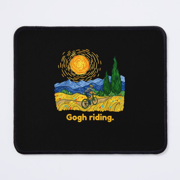 Item preview, Gogh Riding Funny Cycling Van Gogh Art Bike designed and sold by MatherFisher.
