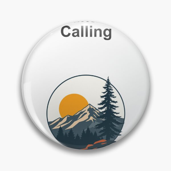 Item preview, The Mountains Are Calling - Hiking Hoodie designed and sold by QuirkThreadsCo.