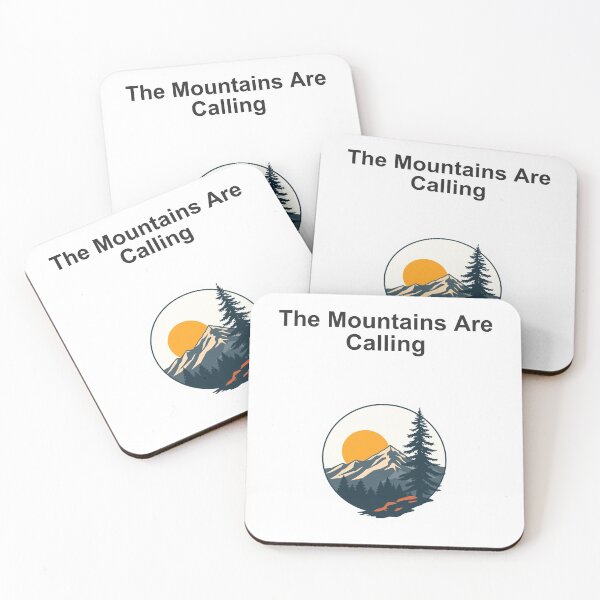 Item preview, The Mountains Are Calling - Hiking Hoodie designed and sold by QuirkThreadsCo.