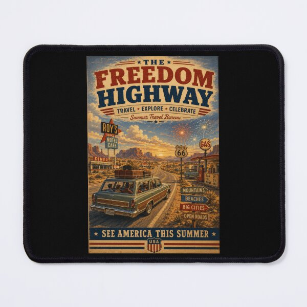 Item preview, Route 66 Road Trip Americana Travel Retro Summer Adventure designed and sold by TheTrendsDesk.
