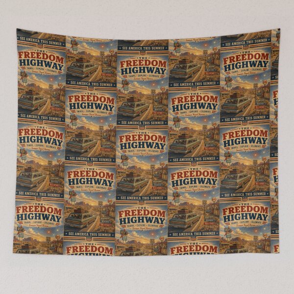 Item preview, Route 66 Road Trip Americana Travel Retro Summer Adventure designed and sold by TheTrendsDesk.