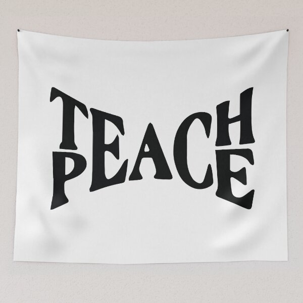 Item preview, Teach Peace designed and sold by Sahib Singh.