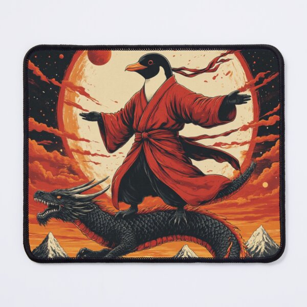 Item preview, Penguin Rider – Dragon of the Crimson Moon designed and sold by Dogandesighn.