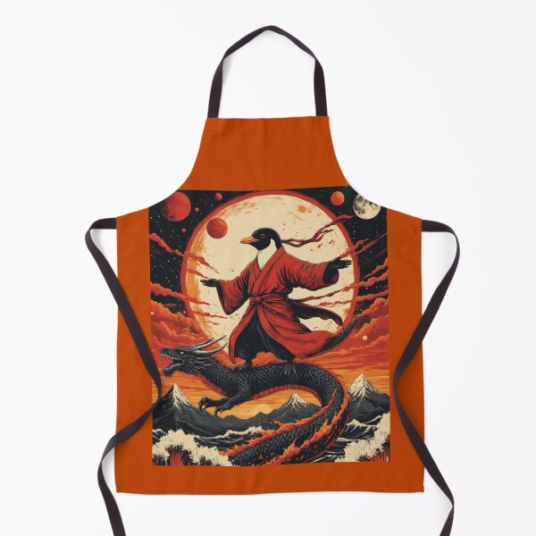 Item preview, Penguin Rider – Dragon of the Crimson Moon designed and sold by Dogandesighn.