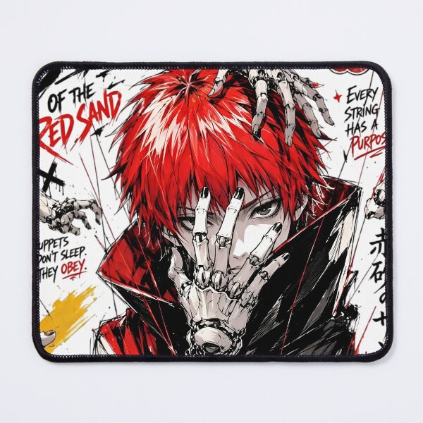 Item preview, Sasori of the Red Sand Anime Art | Puppet Master Akatsuki | Dark Manga Style Poster designed and sold by Dyan4.