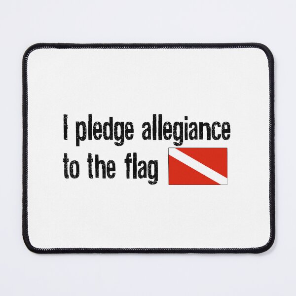 Item preview, Scuba Dive Pledge designed and sold by Nicolette Love.