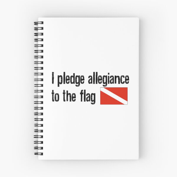 Item preview, Scuba Dive Pledge designed and sold by Nicolette Love.
