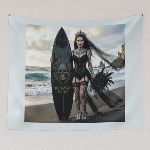 Item preview, Runaway Bride Ocean Castle designed and sold by Voodoo Store Paranormal Collections.