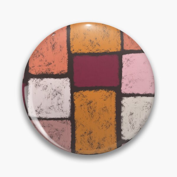Item preview, Mosaic, paving stones in warm tones designed and sold by Sonja Birkelbach.