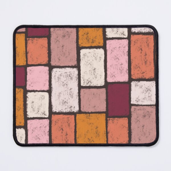Item preview, Mosaic, paving stones in warm tones designed and sold by Sonja Birkelbach.