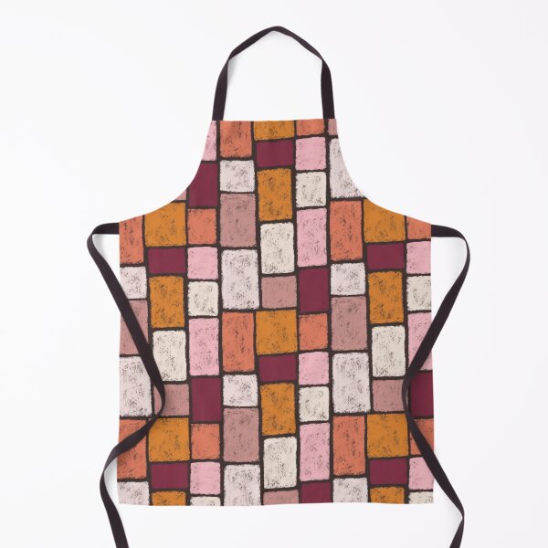 Item preview, Mosaic, paving stones in warm tones designed and sold by Sonja Birkelbach.