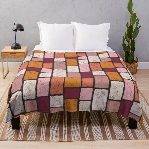 Item preview, Mosaic, paving stones in warm tones designed and sold by Sonja Birkelbach.