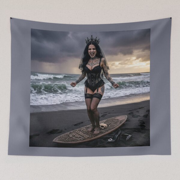 Item preview, Gothic Bride Rage Coast designed and sold by Voodoo Store Paranormal Collections.