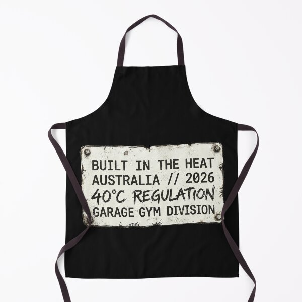 Item preview, Garage Gym Division Australia Vintage Metal Sign designed and sold by VintryOff.