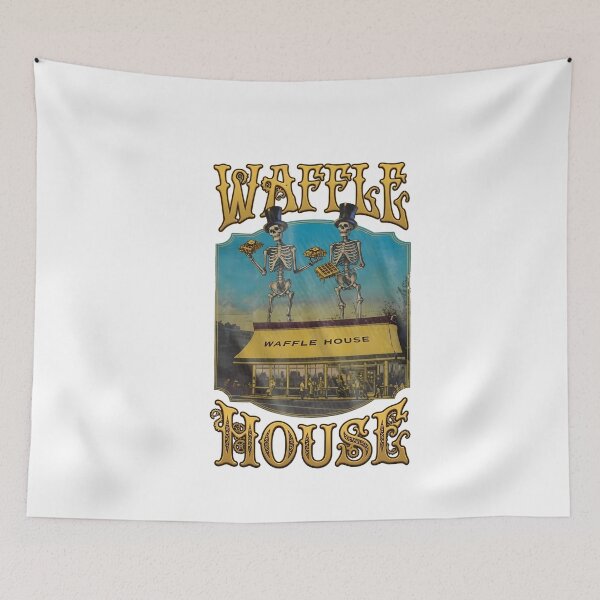 Item preview, Grave Yard Diner Style Skeleton Graphic designed and sold by HumorInHues.