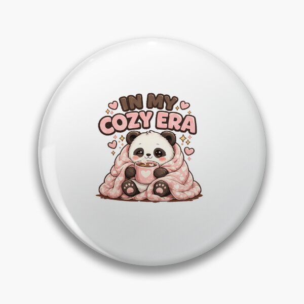 Item preview, In My Cozy Era | Cute Panda Aesthetic Design designed and sold by Lovestickerco.