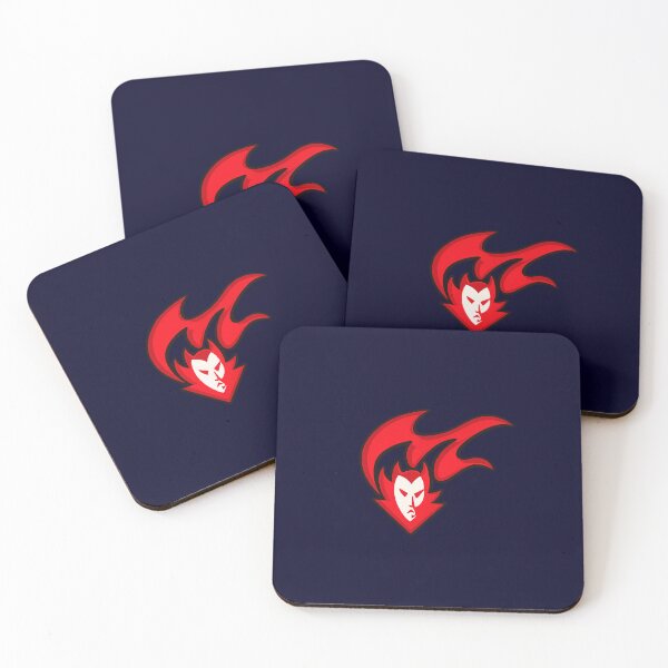 Item preview, Melbourne Demons Football Club AFL Logo Drawing designed and sold by Luke Foran Sports Art.