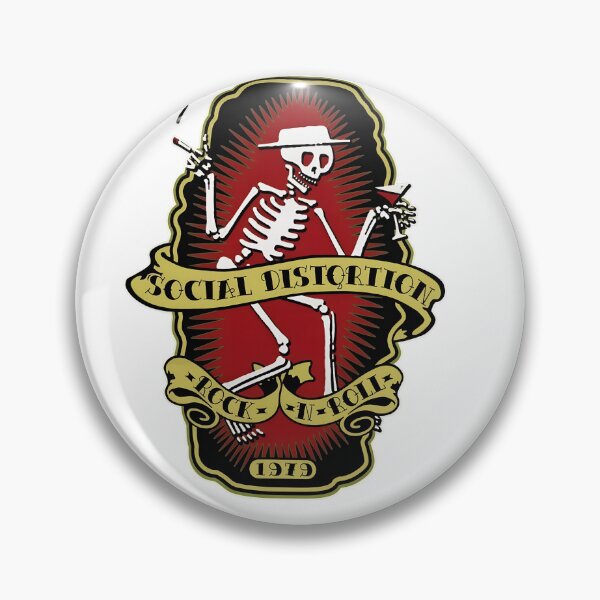 Item preview, Dancing Skeleton Emblem Band Graphic 1979 designed and sold by HumorInHues.