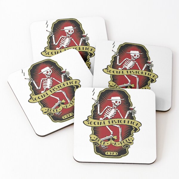 Item preview, Dancing Skeleton Emblem Band Graphic 1979 designed and sold by HumorInHues.