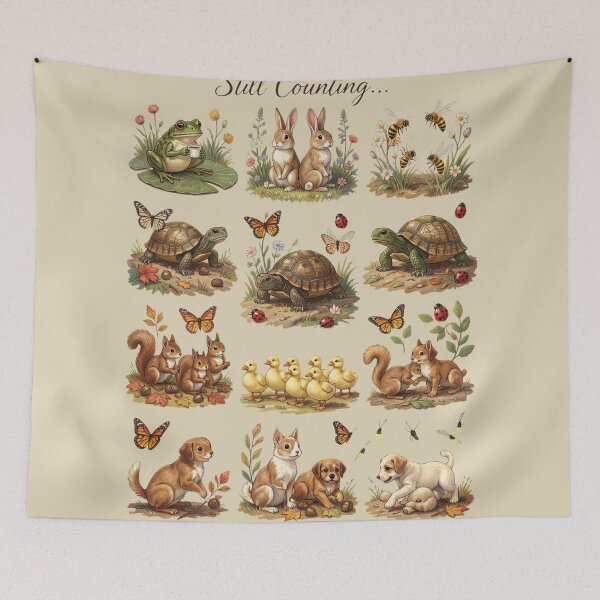 Item preview, Still Counting... Adult Vintage Animal Design* designed and sold by CallisC-Arts.