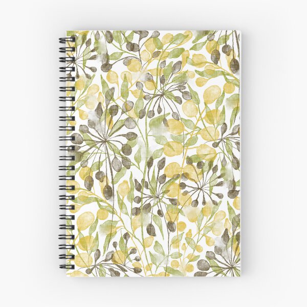 Item preview, Summer grasses and leaves in a meadow, watercolor summer scene designed and sold by Sonja Birkelbach.
