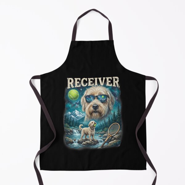 Item preview, Receptor | Campeón de Wheaten Terrier con pelota de tenis designed and sold by MatherFisher.