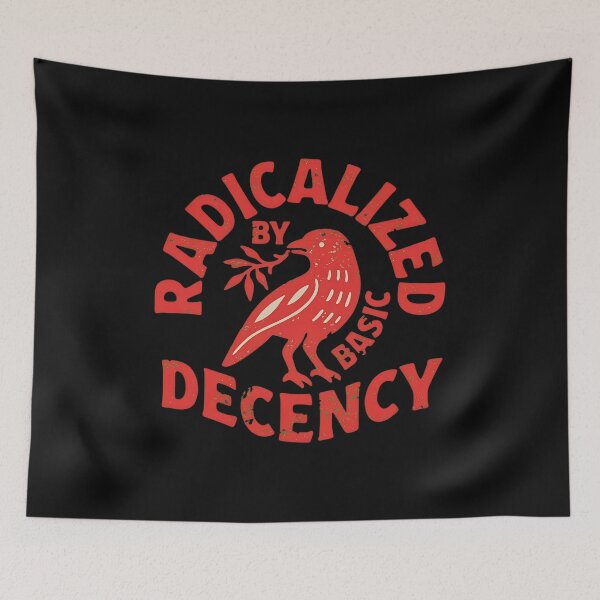 Item preview, Decency Bird Retro Statement Graphic designed and sold by Random-Toon.