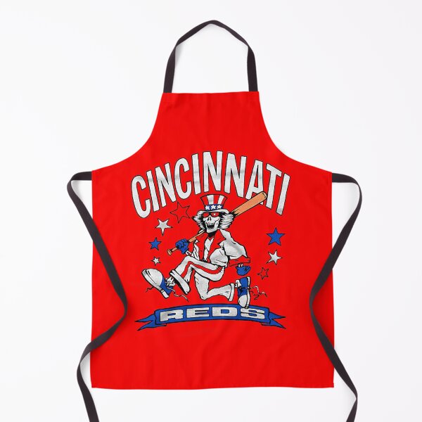 Item preview, Cincinnati Reds Baseball Grateful Dead Uncle Sam Skull designed and sold by Hewstyle.