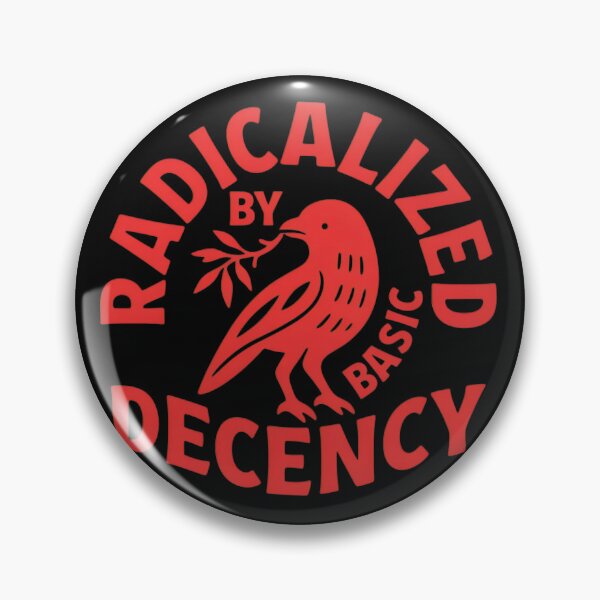 Item preview, Decency Radical Bird Olive Branch Emblem designed and sold by Random-Toon.