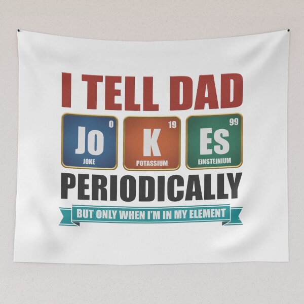 Item preview, I Tell Dad Jokes Periodically But Only When I'm In My Element, Fathers Day, Dad Jokes, Funny Dad, Gift For Dad FDS05 designed and sold by toongstudio.