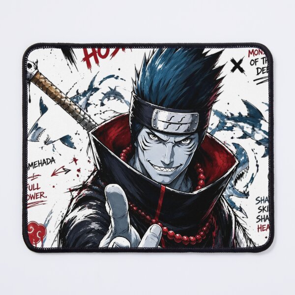 Item preview, Kisame | Shark Demon Warrior Anime Art | Ocean Predator Ninja | Dark Manga Villain Poster designed and sold by Dyan4.