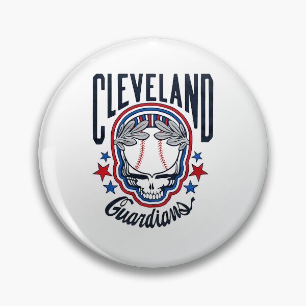 Item preview, Cleveland Guardians Baseball Grateful Dead Steal Your Face Skull designed and sold by Hewstyle.
