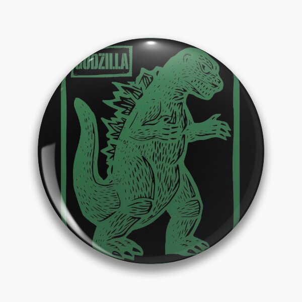 Item preview, Kaiju Retro Print Graphic Motif designed and sold by Random-Toon.