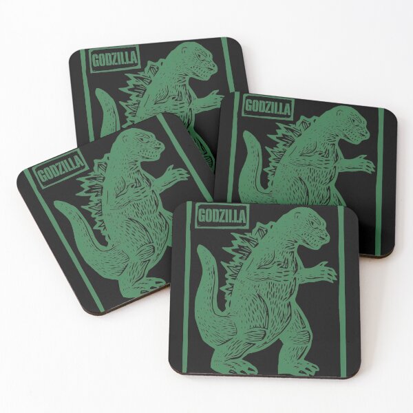 Item preview, Kaiju Retro Print Graphic Motif designed and sold by Random-Toon.