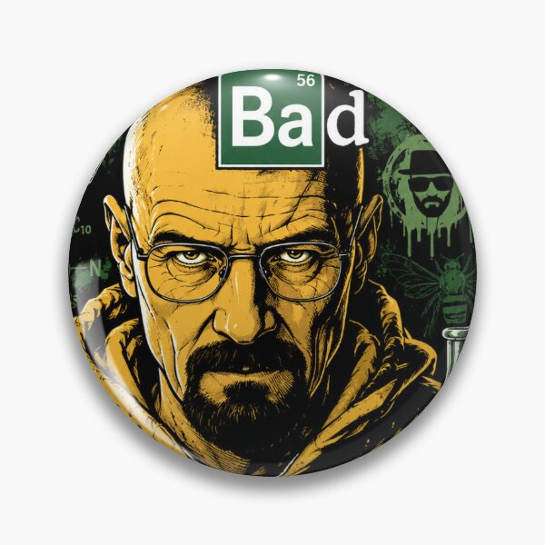 Item preview, Breaking Bad Walter White Fan Art Sticker designed and sold by Dropza.