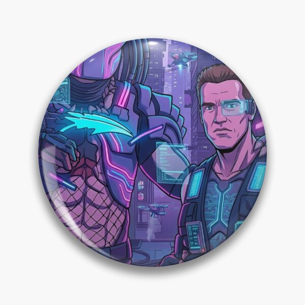 Item preview, Cyberpunk Predator and Commando Neon Cartoon Allies designed and sold by PowerArtUa.