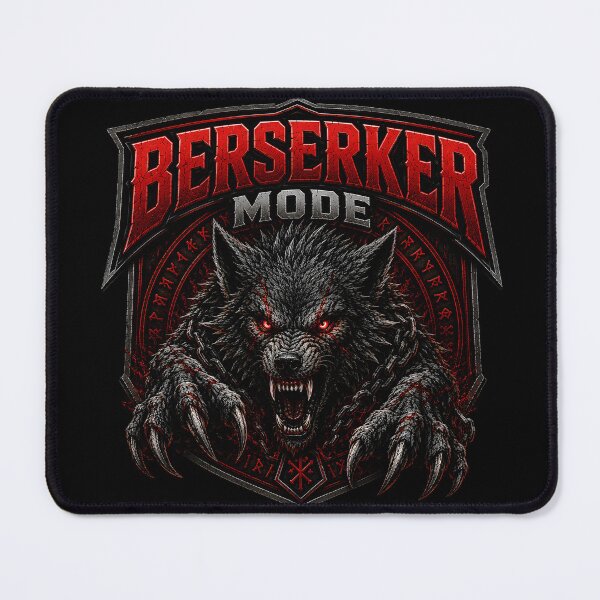 Item preview, Berserker Mode Viking Wolf Norse Mythology Design designed and sold by R3X .