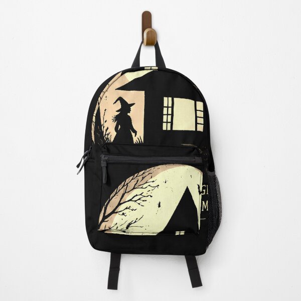 Item preview, Cozy Witch Cottagecore Halloween Moon Silhouette Art designed and sold by IXM_CREATION.