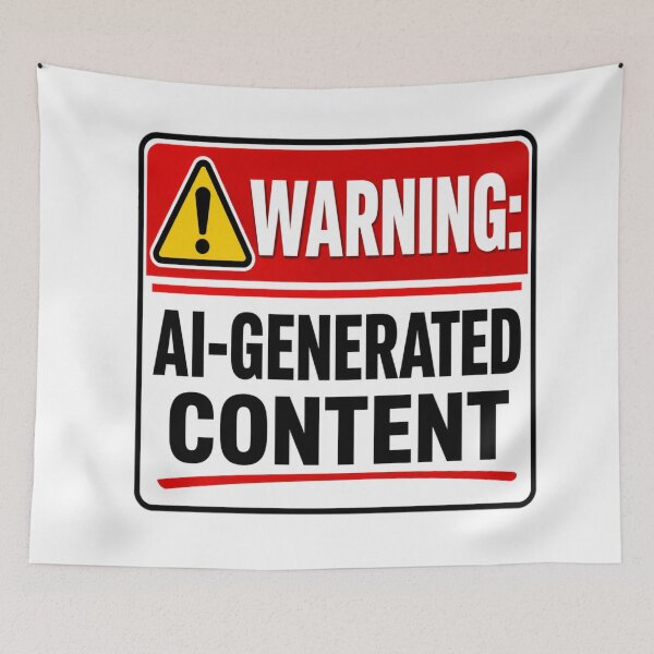 Item preview, WARNING: AI-Generated Content designed and sold by Beluga Cat.