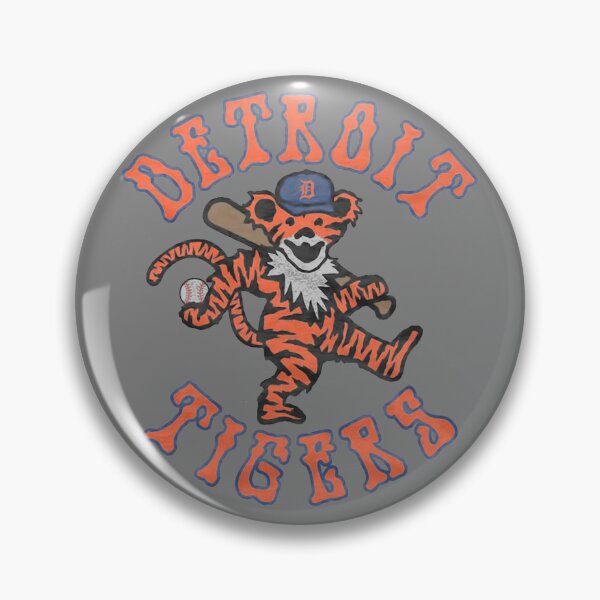 Item preview, Detroit Tigers Baseball Grateful Dead Tiger Dancing Bear designed and sold by Hewstyle.