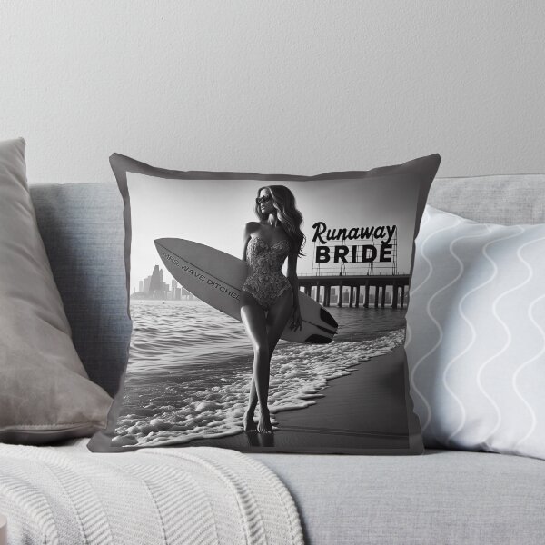 Item preview, Beach Bride Surfboard Skyline designed and sold by Voodoo Store Paranormal Collections.
