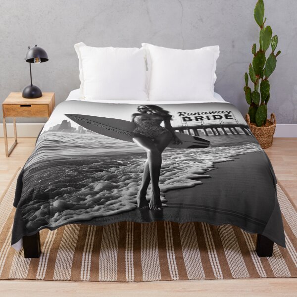 Item preview, Beach Bride Surfboard Skyline designed and sold by Voodoo Store Paranormal Collections.