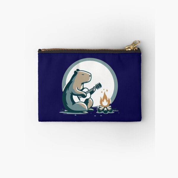 Item preview, Campfire Melody – Guitar capybara designed and sold by Dogandesighn.