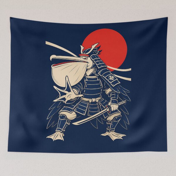 Item preview, Samurai Pelican designed and sold by KungPowUnicorn.
