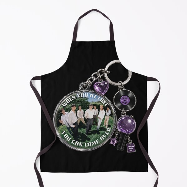 Item preview, BTS Come Over Keychain  designed and sold by ARMYPLUGCO.