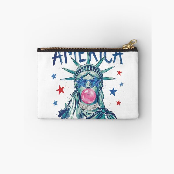 Item preview, Sassy Statue of Liberty - Retro Pop Art Bubblegum 4th of July designed and sold by AdyKurniawan.