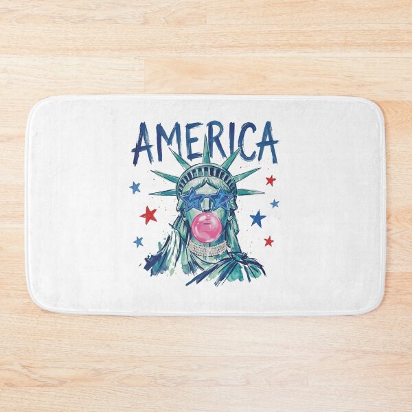 Item preview, Sassy Statue of Liberty - Retro Pop Art Bubblegum 4th of July designed and sold by AdyKurniawan.